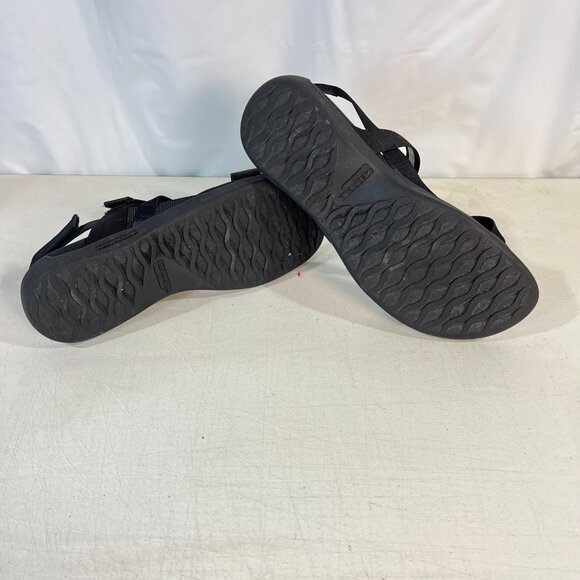 Merrell-District 3 Strap Web Strappy Sandal Women 9 US Black J004690 Comfort Sho - Picture 10 of 13